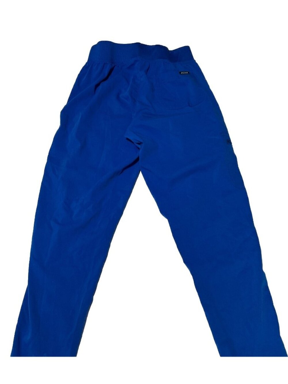 Barco One Womens Royal Blue Scrub Pants XXS Drawstring Stretch Cargo Pockets